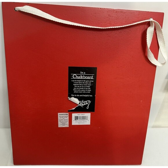 Christmas MILESTONE BOARD Wood Chalkboard Wish List Primitives By Kathy 39057 - Picture 3 of 7